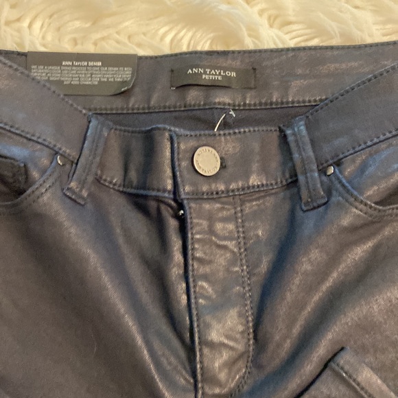 Ann Taylor The Skinny Modern Fit Pants size 10P brand new with tags color black - Picture 15 of 16